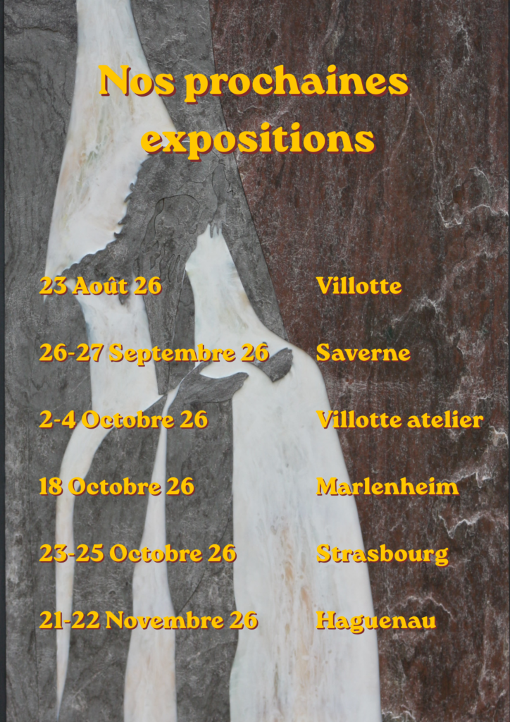 nos prochaines expositions 2026